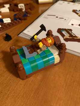 The Blacksmith in His Bed (which is on the Third Floor)