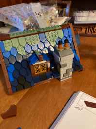 ...and now the chimney!