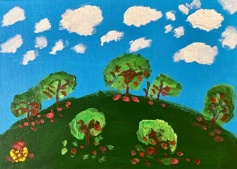 Sunday Doodles CXVIII, 13 February 2022 - Apple Picking