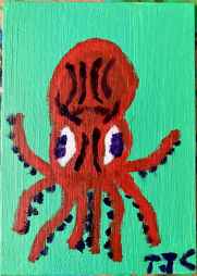 Sunday Doodles CXXX, 27 February 2022 - Octopus Octopus - The Original!