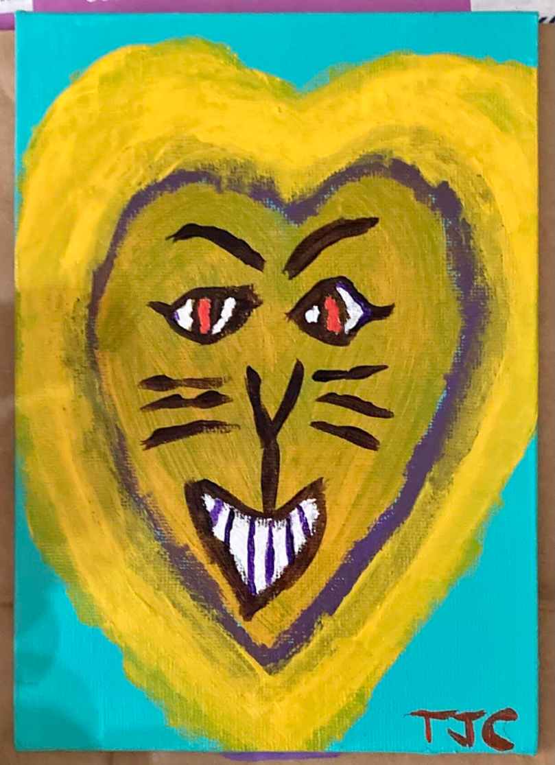 Sunday Doodles CXXXI, 6 March 2022 - Creepy Lion