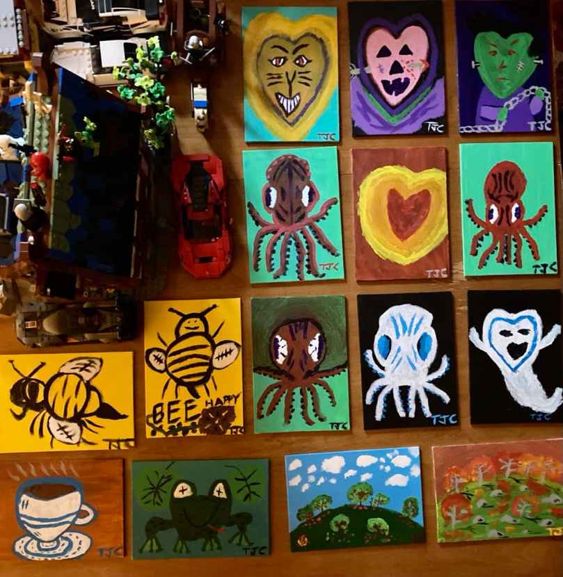 Little Paintings Collage