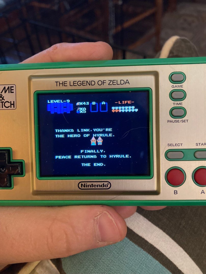 Zelda Game and Watch - Beat the Game