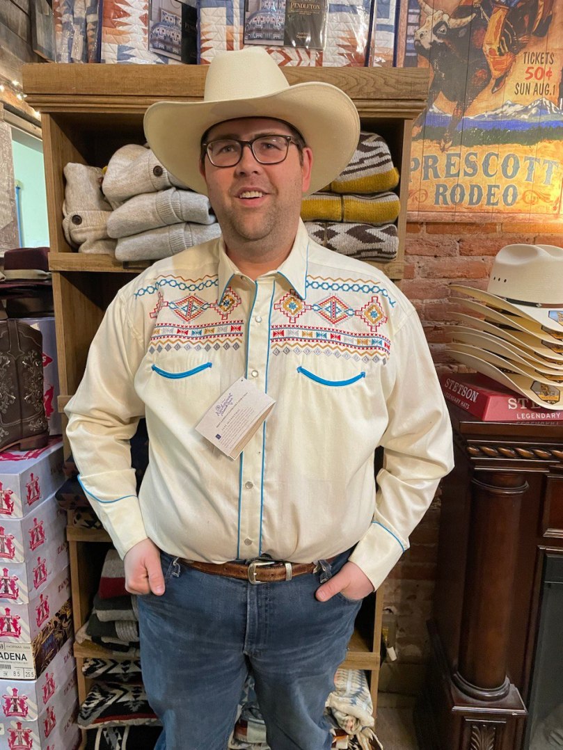 Tyler in Western Wear