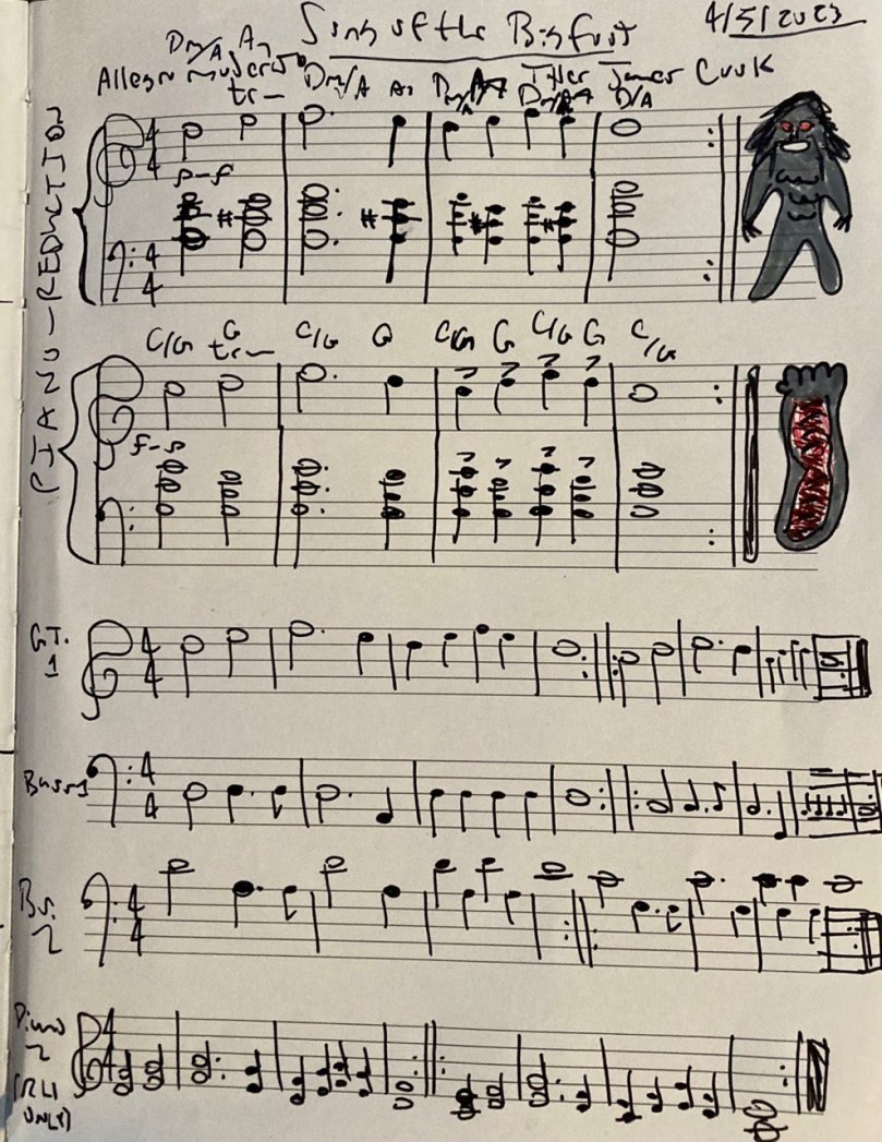 Song of the Bigfoot - Manuscript