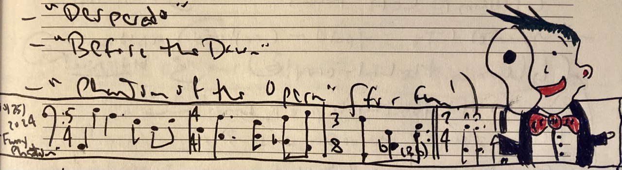 Funny Phantom Manuscript